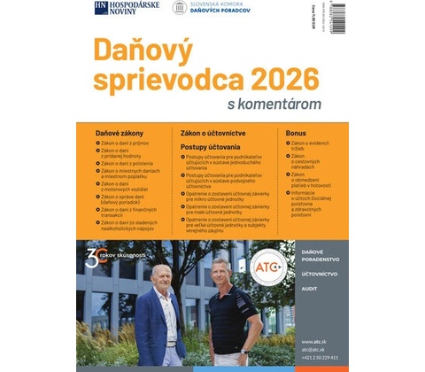 Daňový sprievodca 2026