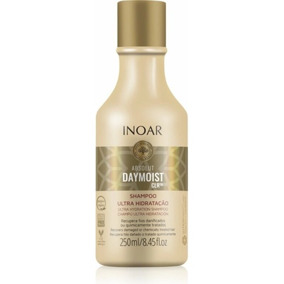 INOAR Absolut Daymoist CLR™ intenzívne hydratačný šampón pre suché a farbené vlasy 250 ml