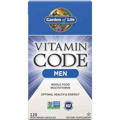 Garden of Life Vitamin Code Multivitamín pre mužov 120 ks