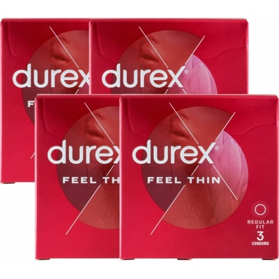 Durex Feel Thin 4 x 3 ks