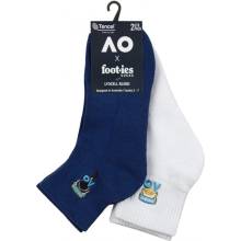 Australian Open Kids Point Match Ankle Socks 2P