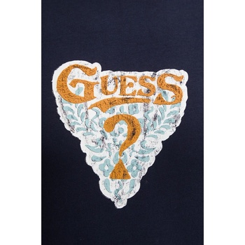 Guess Памучна тениска Guess в тъмносиньо с принт M4BI44. I3Z14 (M4BI44.I3Z14)