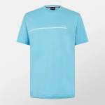 Boss Тениска Boss Mens BOSS Bodywear Short Sleeve Soft Knit T-Shirt (Stormfish) - Aqua 455