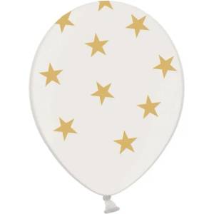 PartyDeco Балон със златни звездички