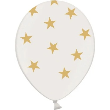 Image 1 of PartyDeco Балон със златни звездички