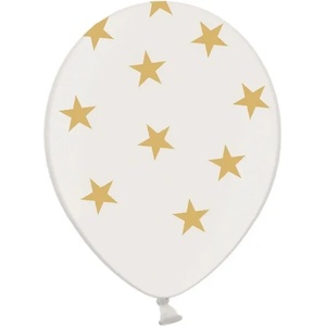 PartyDeco Балон със златни звездички