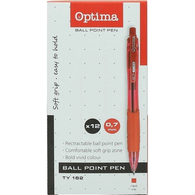 Optima Химикалка Optima TY 162, червена (32576-А-ЧЕРВЕН)