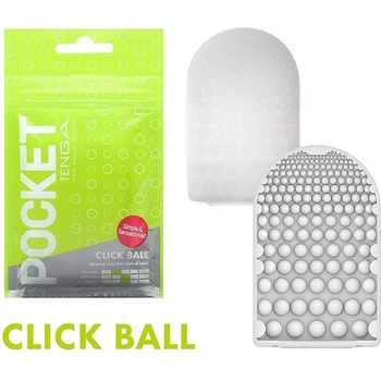 TENGA Pocket мастурбатор за еднократна употреба (7 см), зелен