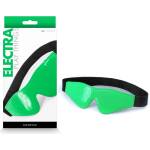  Маска за очи, електриково зелен цвят - Electra Blindfold Green (NSTOYS0950)