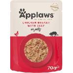 Applaws Chicken with Beef in Jelly - пиле и телешко в желе 70gr