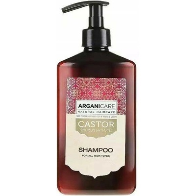 Arganicare Ricinový olej Šampon stimulující růst vlasů 400 ml