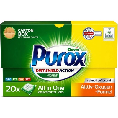 Purox Universal práškové kapsle na praní 20 PD