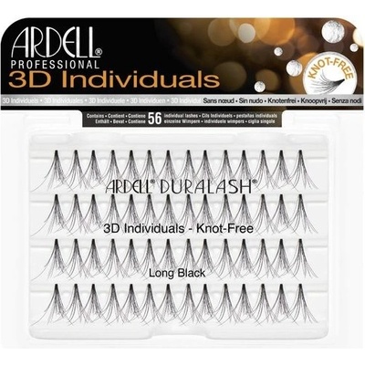 Ardell 3D Individuals Duralash Knot-Free Medium Black 56 ks