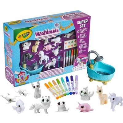 Crayola Washimals Голям комплект за игра (74-7502)