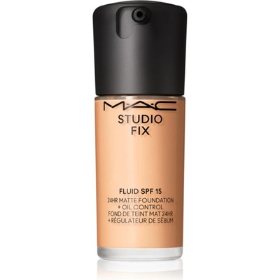 MAC Cosmetics Studio Fix Fluid SPF 15 24HR Matte Foundation + Oil Control матиращ фон дьо тен SPF 15 цвят NC18 30ml