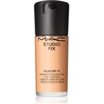 MAC Cosmetics Studio Fix Fluid SPF 15 24HR Matte Foundation + Oil Control матиращ фон дьо тен SPF 15 цвят NC18 30ml