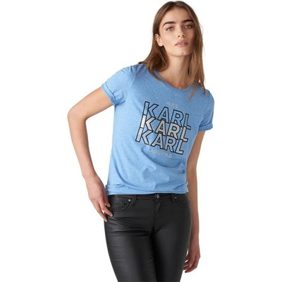 KARL LAGERFELD dámské tričko KARL KARL KARL