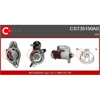 Štartér CASCO CST35150AS