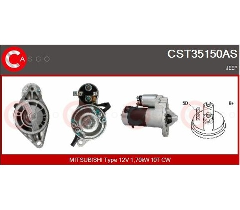 Štartér CASCO CST35150AS