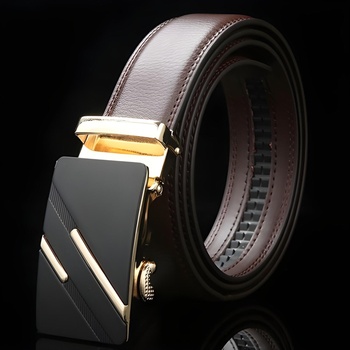 HARAHU Колан hu-4033 - Кафяво / Златно kp4033 (hu-4033)