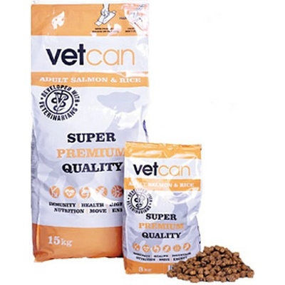 VETCAN salmon & rice 3 kg