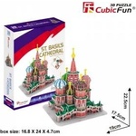 CubicFun 3D Puzzle Cathedral Sw. Peters 46 Elements