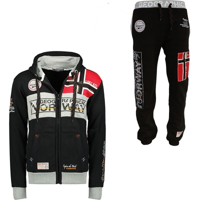 Geographical norway souprava pánská Flyer myer černá – Zboží Dáma