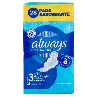 Always Quatro Ultra nočné hygienické vložky 28 ks