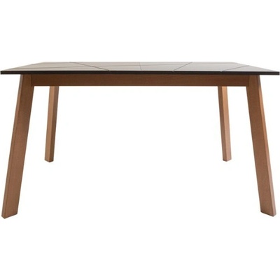 FORN STO jídelní stůl dub stirling černý mat