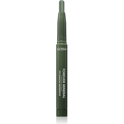 Gosh Copenhagen Forever Mineral Shimmer сенки за очи с блясък с молив цвят 009 Olive Green 1.4 гр