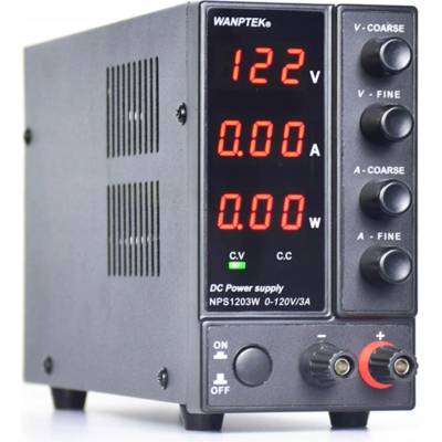 Regulowany zasilacz laborjny DC 0-120V 0-3A