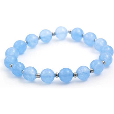 Agato Korálkový náramok z jadeitu MINK16/17