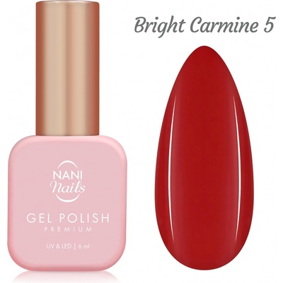 NANI gel lak Premium 6 ml - Bright Carmine