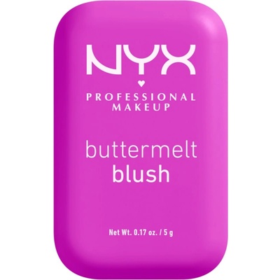 NYX Professional Makeup Buttermelt Blush руж - пудра цвят 12 All The Butta 5 гр