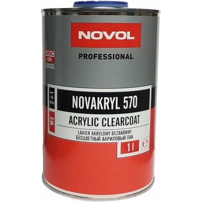 Novol Bezbarvý lak Novakryl 570 SR 2:1 1l