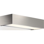 DECOR WALTHER Стенна лампа Box LED 2700K 25 см никел (0332934)
