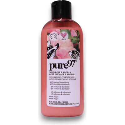 pure97 Rose & Baobab Шампоан за коса за обем 200 мл