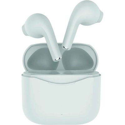 2GO Bluetooth Headset TWS 350 weiss mušle na uši 797358 biela