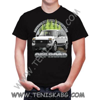 Fruit of the Loom Тениска - Лада Нива 1