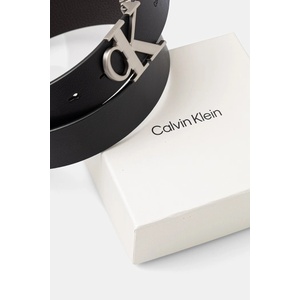 Calvin Klein двустранен колан мъжки от кожа (LV04D7049G)