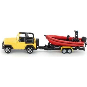 Image 1 of SIKU - Комплект джип с ремарке и лодка Jeep with boat (1658)