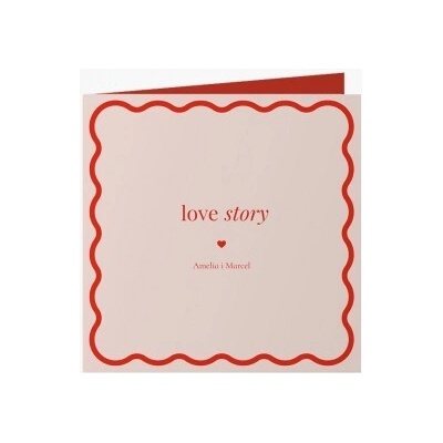 Fotoprianie Love Story Pink, 14x14 cm - 96496