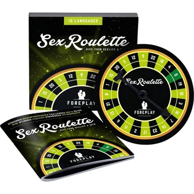 tease & please Sex Roulette Foreplay Ruletová společenská hra pro páry