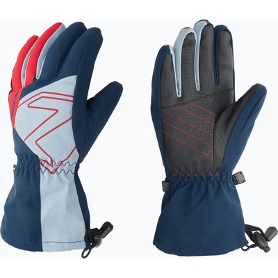 ZIENER Детски скиорски ръкавици ZIENER Laval Aquashield AW dark navy