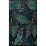 Mila Home Килим подходящ за пране в петролен цвят 160x230 cm Midnight Jungle - Mila Home (HKC-DikHali-40-160x230)