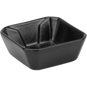Horecano HORECANO-STREET FOOD-Купа квадрат 8.3x8.3xh3.2cm BLACK (79880TA) (015255)