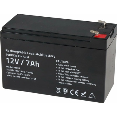 Gélová 12V batéria 7Ah pre fencee solar DUO