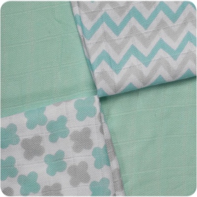 Kikko Bambusové BMB 30 x 30 Scandinavian MIX mint 9 ks