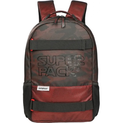 S-Cool Ученическа раница s-cool олекотена superpack, тъмно черевно