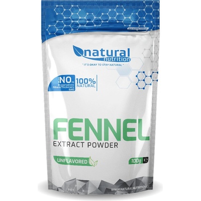 Natural Nutrition Fenikel obyčajný extrakt 100 g